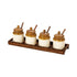 Ceramic Martaban 4" Pickle Set (4n1) RECT